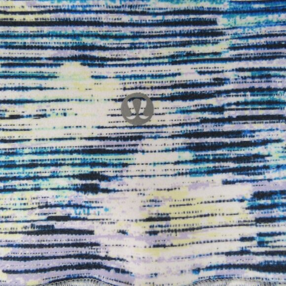 LULULEMON Women's Wunder Under Crop in Blurry Belle Multi 6 High Rise Legging - Picture 6 of 7